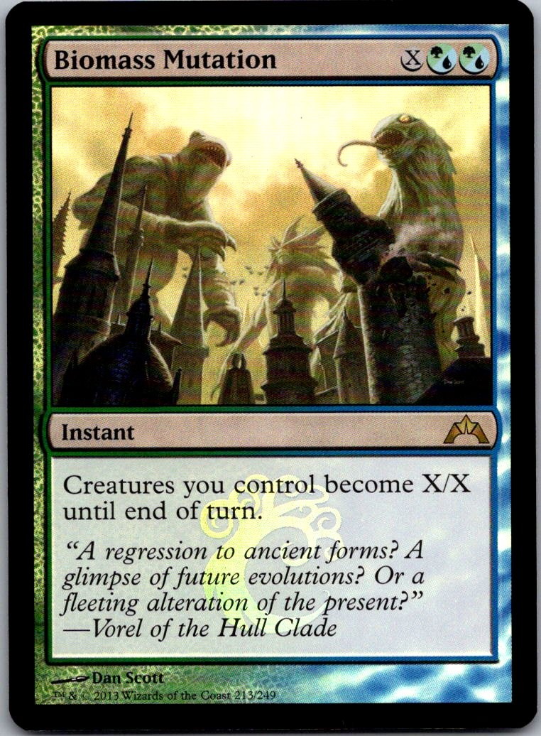 Biomass Mutation R Gatecrash 213 NM Foil
