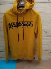 Felpa Con Cappuccio Napapijri Di Colore Giallo Taglia S