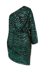 STUNNING  Sz 20 CITY CHIC EMERALD GREEN SEQUIN EVENING DRESS NEW PLUS CURVE £79