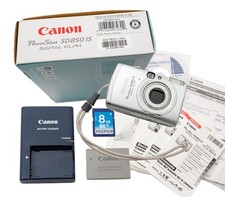 Canon PowerShot Digital ELPH SD850 IS 8.0MP 4x Zoom DigiCam Ready to Shoot 8GB