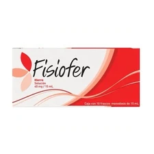 Fisiofer Iron 10 Bottles 15ml