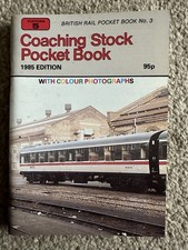 COACHING STOCK POCKET BOOK 7TH EDITION 1985 PLATFORM 5 RAILWAY BOOK UNMARKED