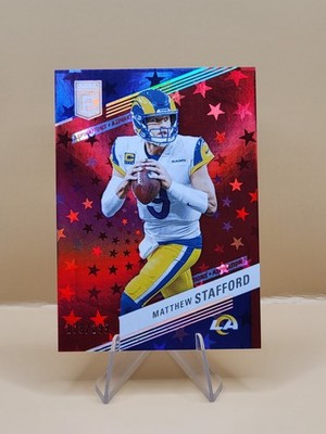 2023 Donruss Elite Matthew Stafford Stars Aspirations /299 LA Rams MVP #72