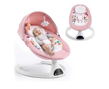 Soobaby Baby Swing for Infants,Electric Bouncer for Babies,Portable Swing for...