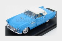 Rio-Models 4484 Ford USA Thunderbird Spider Soft-Top 1956 - Hellblau Weiß