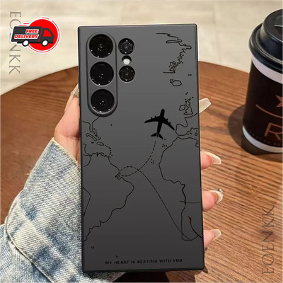 Silica Gel Phone Case for Samsung Galaxy S25 S24 Ultra S23 S22 S21 S20 Note Lite