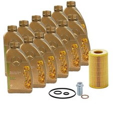 12L MB 5W30 Motor&ouml;l 229.52 + &Ouml;lfilter f&uuml;r Mercedes W639 Sprinter W906 907 OM651