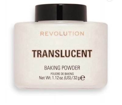 Makeup Revolution  Loos BAKING POWDER - TRANSLUCENT -  32g/1.12oz New