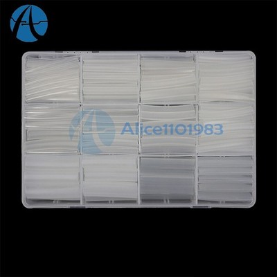 275PCS 3:1 Transparent Polyolefin Heat Shrink Tubing Assortment Insulated Set #i