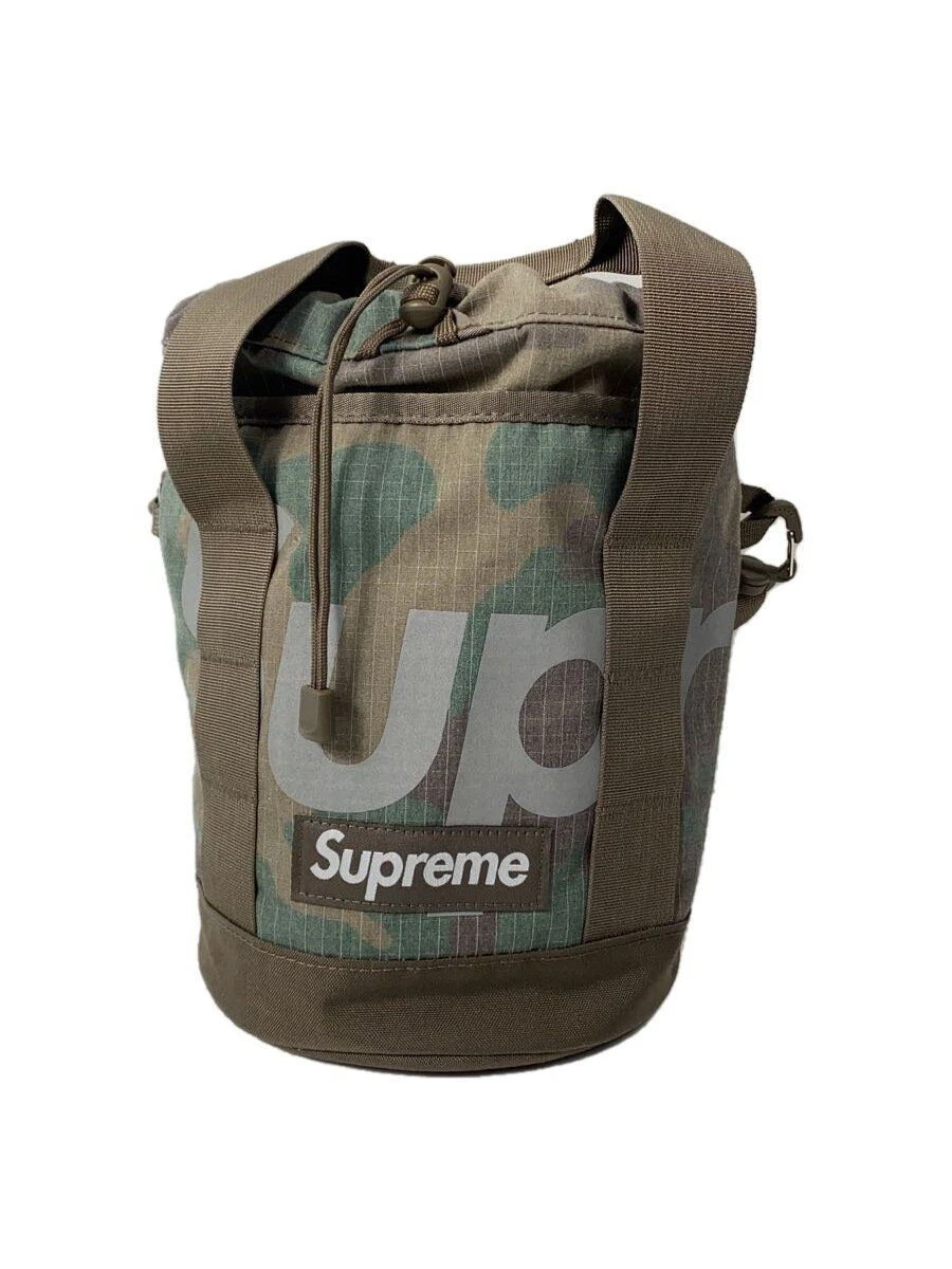 Sac bandoulière Supreme polyester kaki camouflage occasion