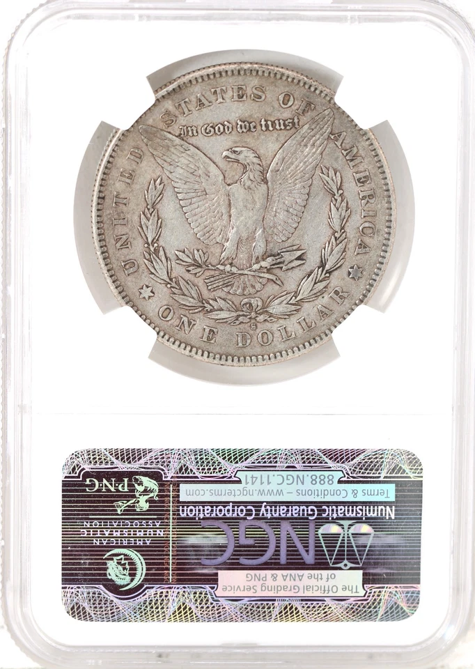 1879-S $1 NGC VF 25 VAM-6 Reverse of 1878  (Top 100 Coin) - Image 4 of 4