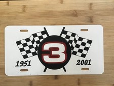 #3 Dale Earnhardt 1951-2001 license