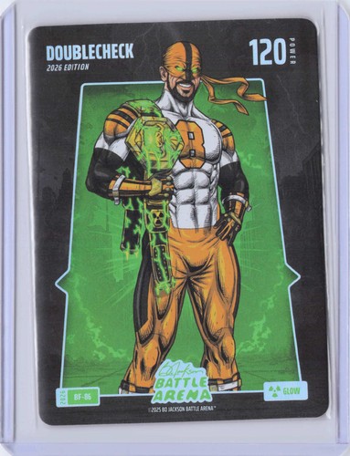 Doublecheck Glow Battle Foil | 2026 Bo Jackson Battle Arena | Aaron Rodgers