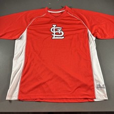 St Louis Cardinals MLB Dynasty Series Shirt Mens XL Red Athletic Jersey Top