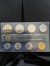 Kursm&uuml;nzensatz DDR 1987, Polierte Platte, Originalverpackung