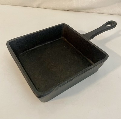 Cast Iron Skillet 5.25  X 5.25  Square Mini Griddle Brownie Maker Sando Toaster