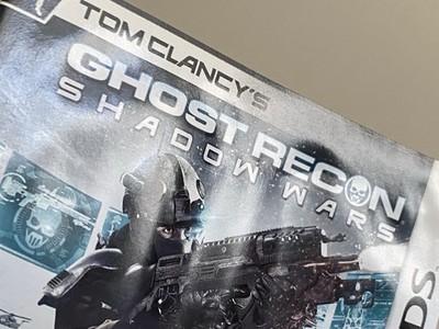 Tom Clancy's Ghost Recon Shadow Wars Nintendo 3DS Complete