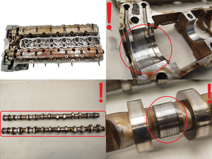 Zylinderkopf BMW 155720401 756016204 3.0 N53B30A