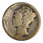 1921 Mercury Dime Good Condition