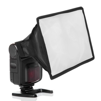 2pcs 8'' x 12'' Flash Diffuser Light SoftBox, for Nikon SB-5000 SB-700, Black