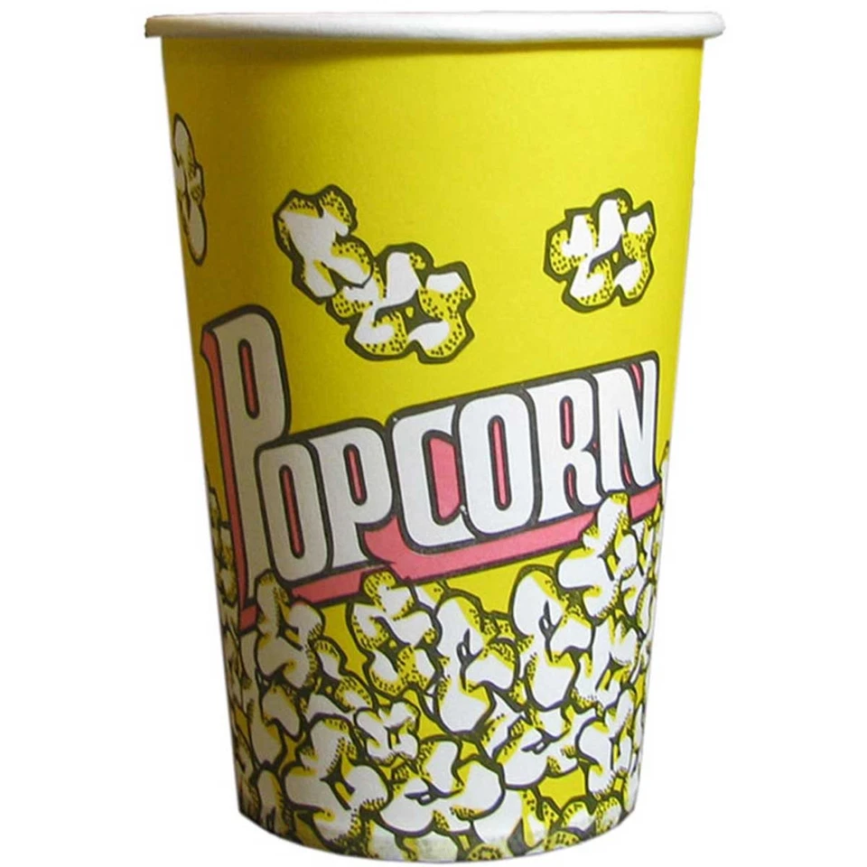 Contenitori di Cartone per Popcorn, 25 pezzi - Immagine 3 di 4