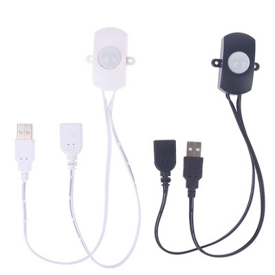 USB PIR Motion Sensor Switch Body Infrared Intelligent Sensing Detector Switch