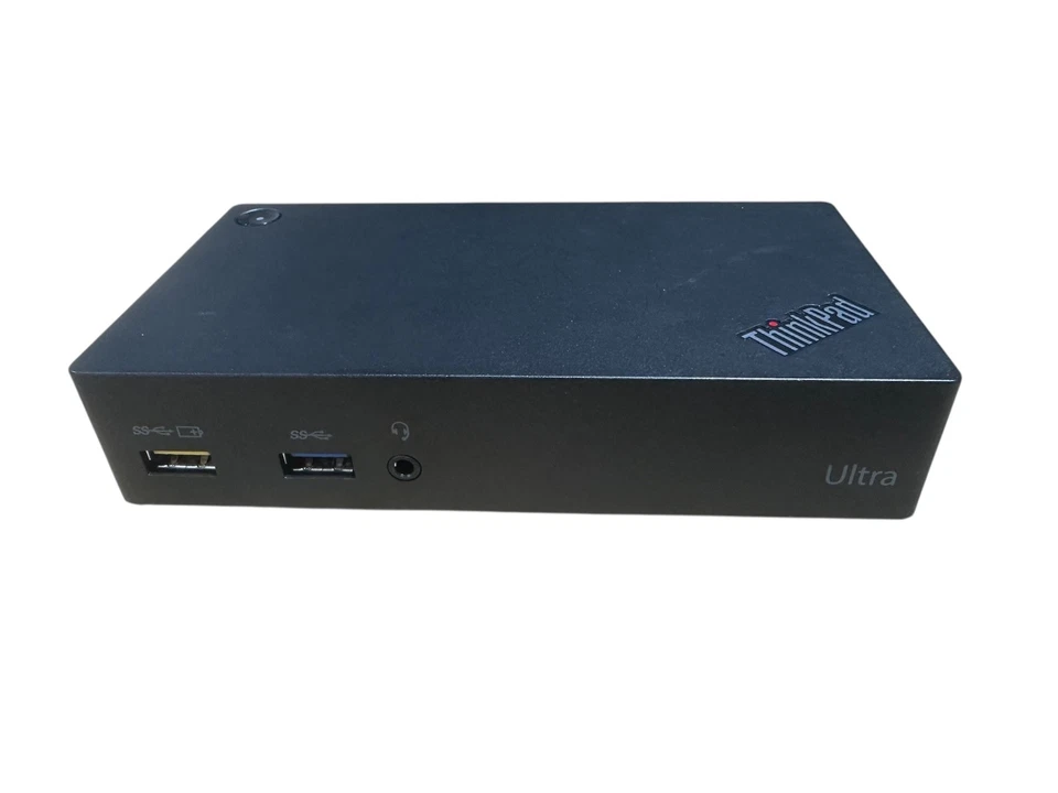 Lenovo ThinkPad USB 3.0 Ultra Dock Modelo DK1523 Pantalla Link Estación de Acoplamiento Foto 3 de 4