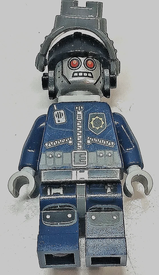 THE LEGO MOVIE Minifigure Robo SWAT With Helmet TLM060 TLM055 Mint Nice - Image 2 of 4