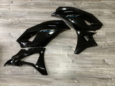 Yamaha R7 Seitenverkleidung links+rechts YamahaBlack unbeschädigt - Bild 1 von 4
