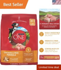 Chicken and Rice Formula Dry Dog Food - 31.1 lb. Bag