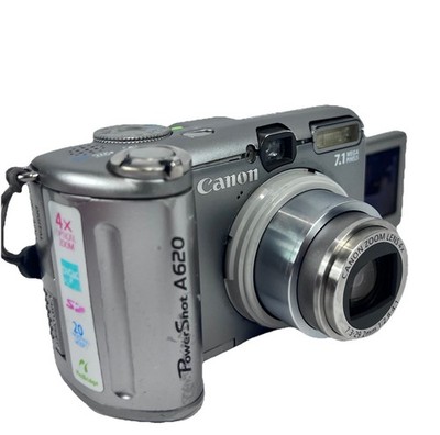 Canon PowerShot A620 ジャンク Canon PowerShot A620 Digital Camera 7.1 MP Optical Zoom Flip