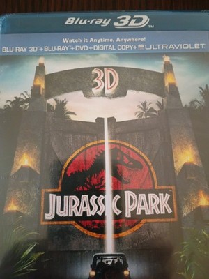 Jurassic Park (Blu-ray/DVD, 2013, 3-Disc Set, Includes Digital  UltraViolet 3D)