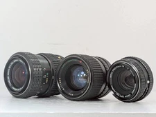 [Exc+5] 3 Lens set PENTAX-M 40-80mm f2.8-4 + 50mm f2 + RMC Tokina 35-70mm f4 JPN