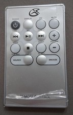 GPX HM3817DT Wireless Remote Control For GPX Wall Mountable Boombox Music System