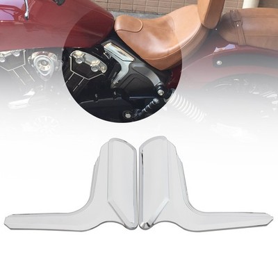 Motorcycle Chrome Mid-Frame Accent Trims For Indian Scout Bobber Sixty 2015-2019