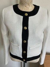 NWT J.Crew 218 Woman's Tweed Lady Jacket, Ivory, Size 4