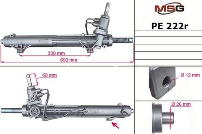 Lenkgetriebe hydraulisch Peugeot 607 99-10