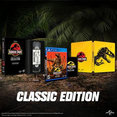Jurassic Park: Classic Games Collection Classic Ed - Playstation 4 - Brand New