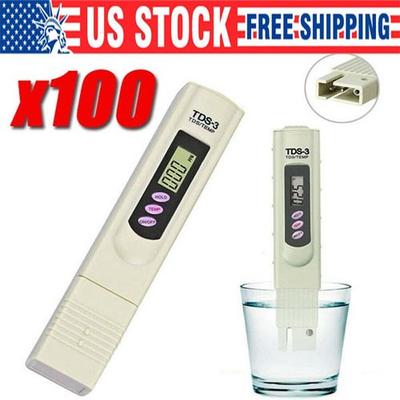 #ad #ad Handheld Water Quality Hardness Purity Digital LCD Meter 0 9990 PPM TDS TDS 3 $48.59