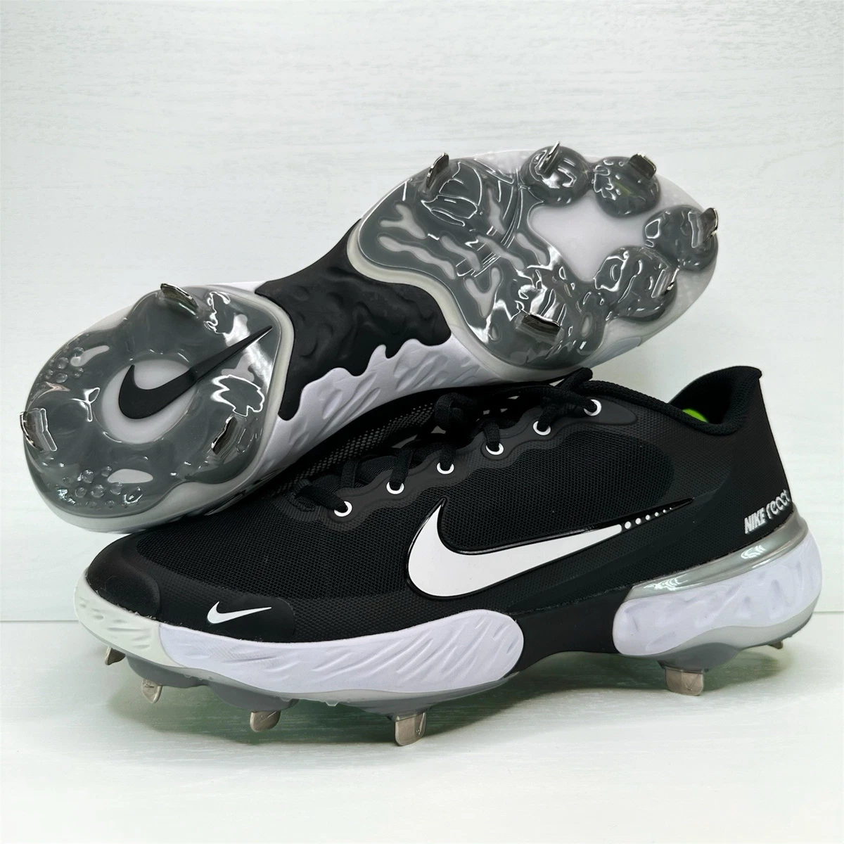 Las mejores ofertas en Nike Alpha Huarache Elite 3 Low White Black