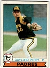 Gaylord Perry 1979 Topps #321 San Diego Padres