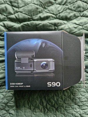 Dashcam Auto Vorne Hinten 2,5K + 1080P, Dash Cam mit WiFi, Dual-Autokamera