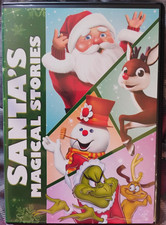 SANTA'S MAGICAL CHRISTMAS DVD 8 STORIES/GRINCH/JACK FROST/RUDOPLH'S NEW YEAR