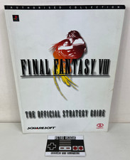 Final Fantasy VIII 8 Strategy Guide Book Official PS1 PlayStation 1 Piggyback