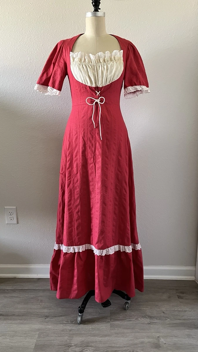 chinese dress ladies Kata Red Lace Maxi Dress - US 8 main image 0