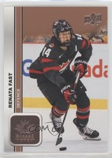 2023 Upper Deck Team Canada Juniors Women's WC Rose Gold Renata Fast #45 0c3