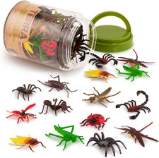 Terra by Battat 60-Piece Insect Figurine Set for Educational Play, Ages 3+