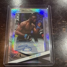 2025 Panini Combat Anthology - Thad Jean #61 Signatures (AU)