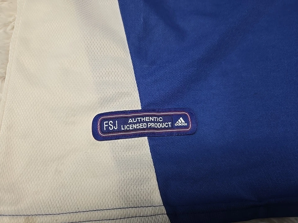 Vintage Yugoslavia 2000/01 Home Jersey Shirt Kit Home Blue Adidas XL FSJ Serbia - Image 2 of 4