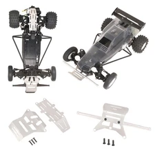 Metal Chassis Armor Guards Skid Plate Front Bumper for Tamiya 1/10 Hornet EVO RC